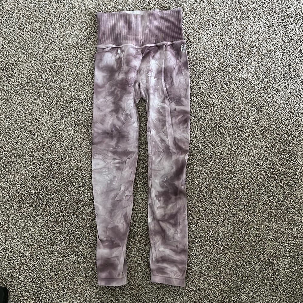 Free People Tie Dye Leggings